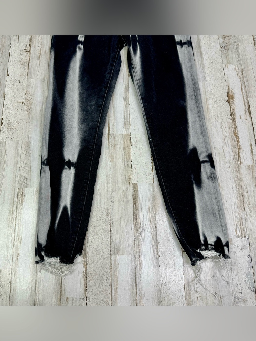 Vervet Black/white Skinny Jeans 29 (28x27) High Rise - Picture 3 of 12
